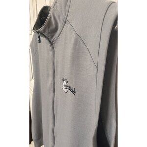 Fairway & Green Men's XL Full Zip Gray Golf Vest Dual Zip The G.A.R Superball